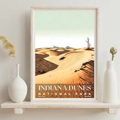 Indiana Dunes National Park Poster, Travel Art, Office Poster, Home Decor | S3 - image6